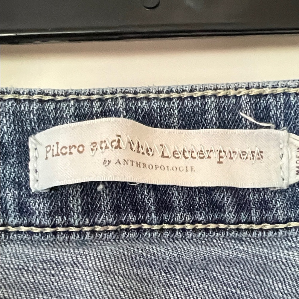 Pilcro and the Letter Press | (29) Slim Boyfriend Denim Shorts - Picture 6 of 8